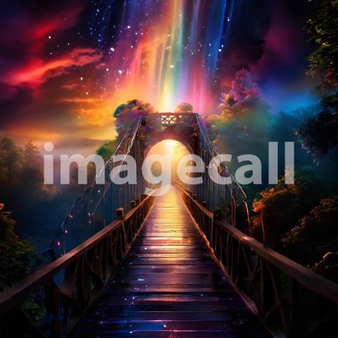 Abstract and surreal colorful and vivid (1057)