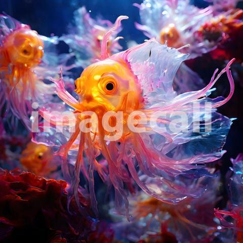 Abstract and surreal colorful and vivid (1066)