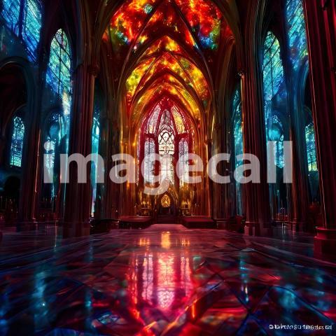 Abstract and surreal colorful and vivid (1077)