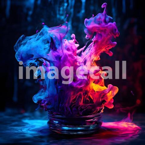 Abstract and surreal colorful and vivid (1093)