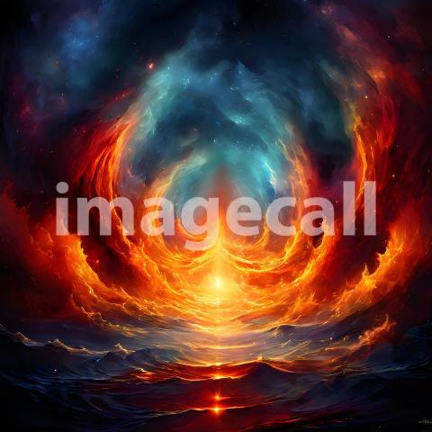 Abstract and surreal colorful and vivid (1089)