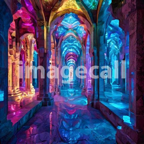 Abstract and surreal colorful and vivid (1088)