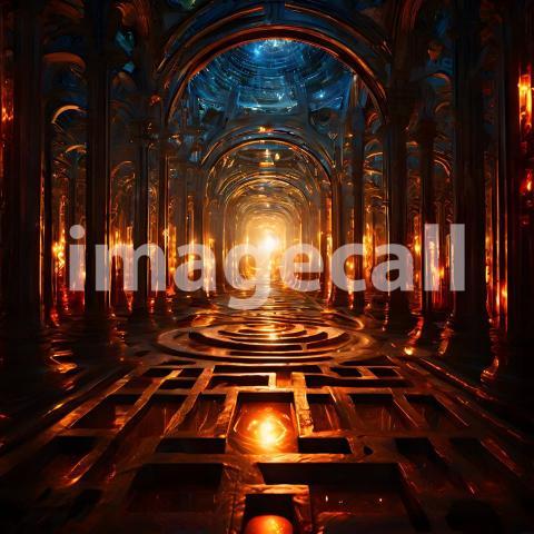 Abstract and surreal colorful and vivid (1100)