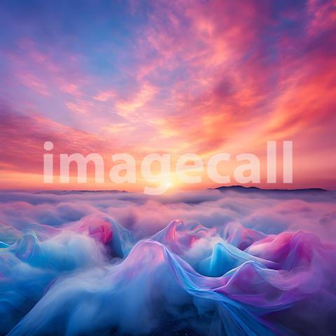 Abstract and surreal colorful and vivid (1110)