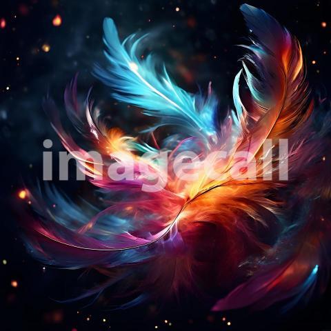 Abstract and surreal colorful and vivid (1126)