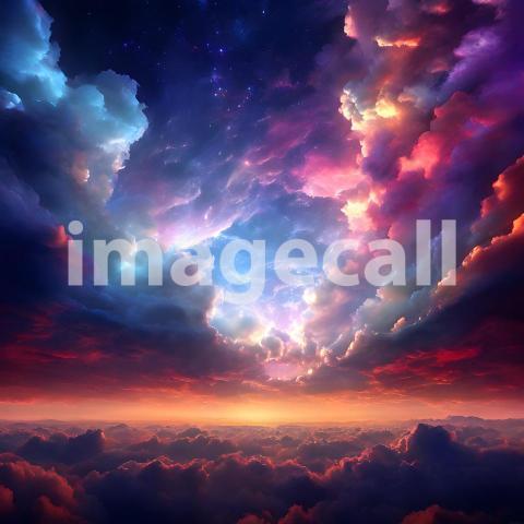 Abstract and surreal colorful and vivid (1130)