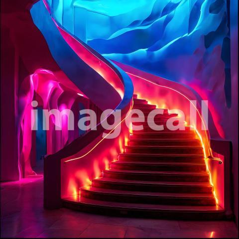 Abstract and surreal colorful and vivid (1131)