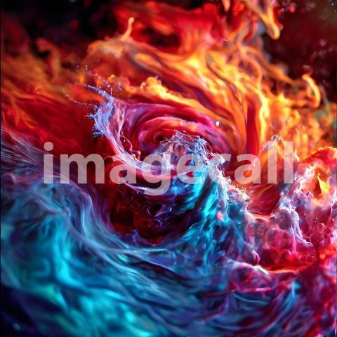 Abstract and surreal colorful and vivid (1134)