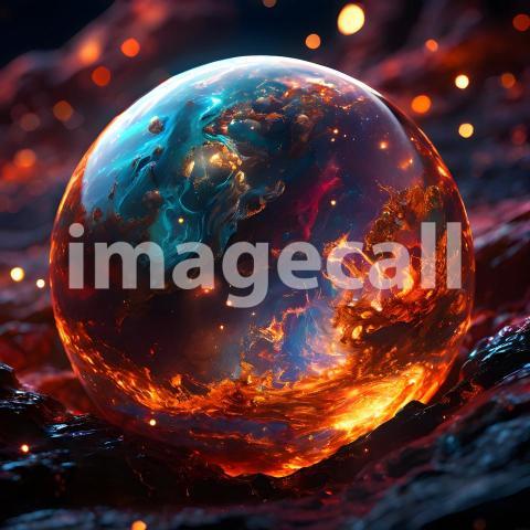 Abstract and surreal colorful and vivid (1141)