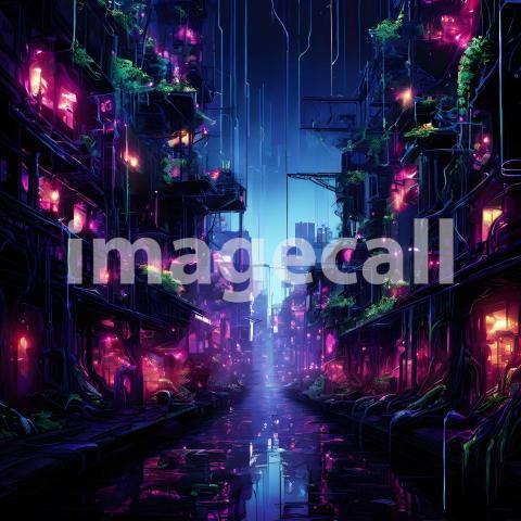 Abstract and surreal colorful and vivid (1138)