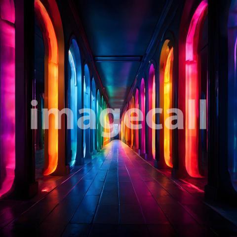 Abstract and surreal colorful and vivid (1150)