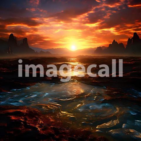 Abstract and surreal colorful and vivid (1163)