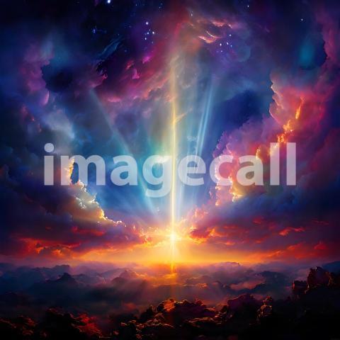 Abstract and surreal colorful and vivid (1176)