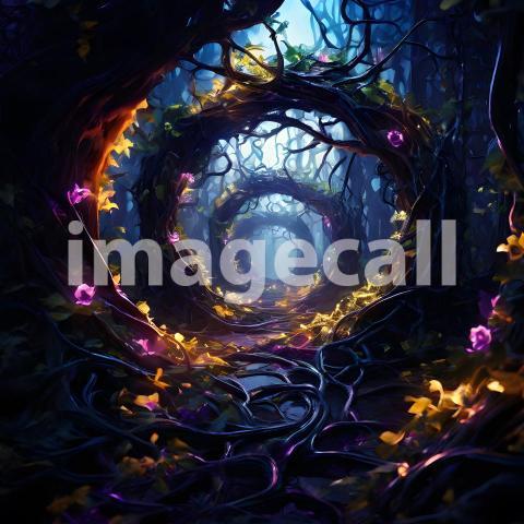 Abstract and surreal colorful and vivid (1185)