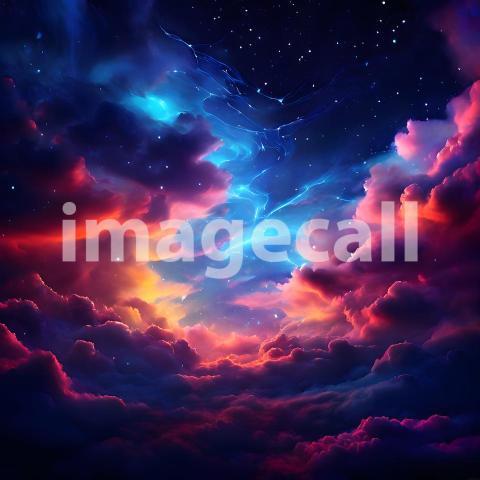 Abstract and surreal colorful and vivid (1207)