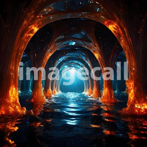 Abstract and surreal colorful and vivid (1202)