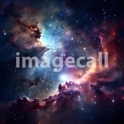 Abstract and surreal colorful and vivid (1210)