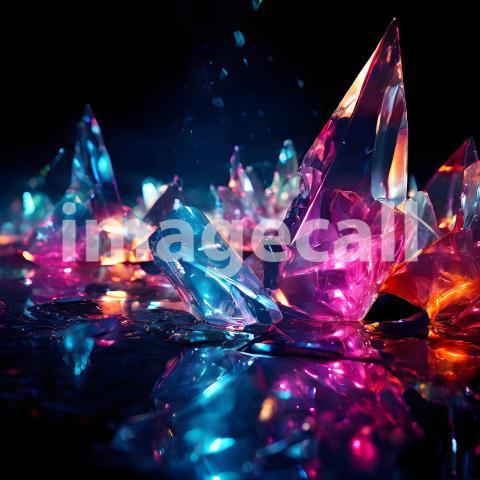 Abstract and surreal colorful and vivid (1211)