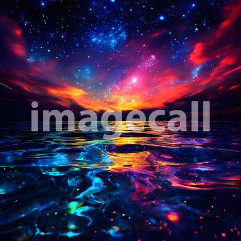 Abstract and surreal colorful and vivid (1222)