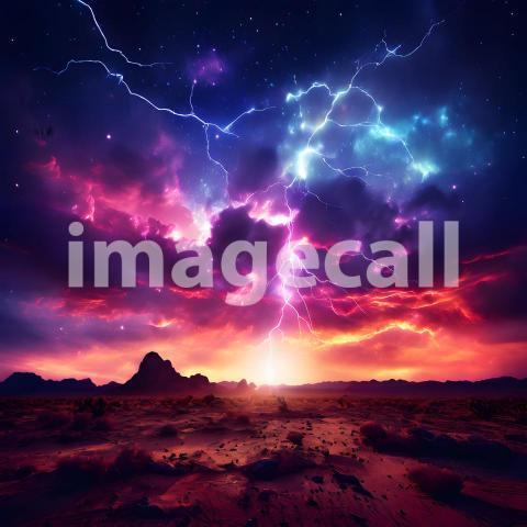 Abstract and surreal colorful and vivid (1241)