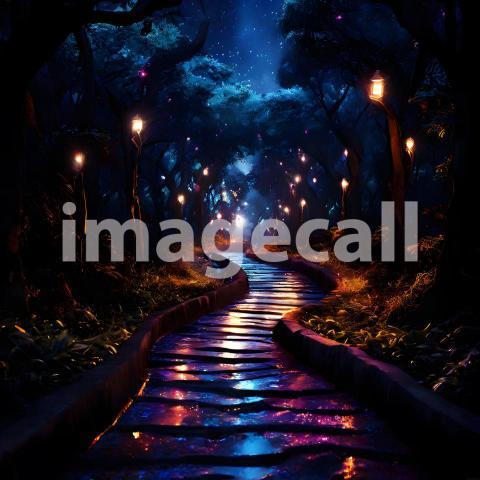 Abstract and surreal colorful and vivid (1252)