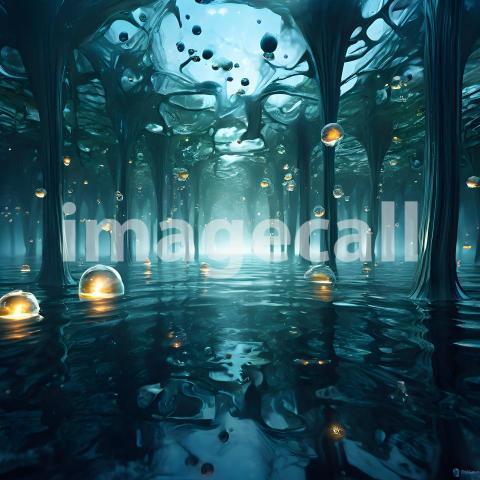 Abstract and surreal colorful and vivid (1235)