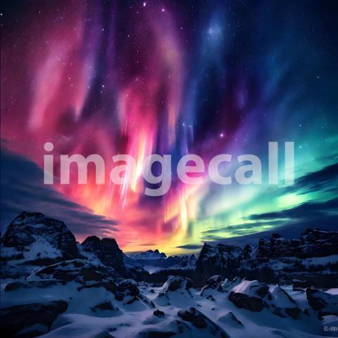 Abstract and surreal colorful and vivid (1230)