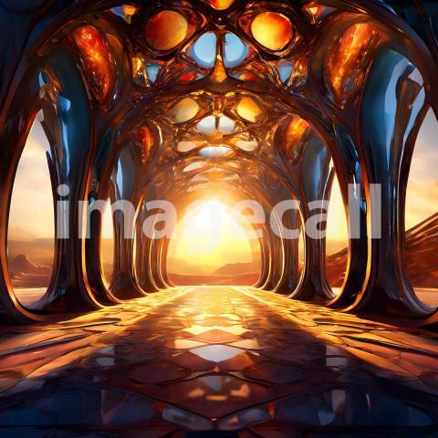 Abstract and surreal colorful and vivid (1344)