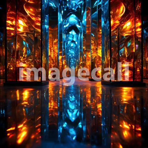 Abstract and surreal colorful and vivid (1342)