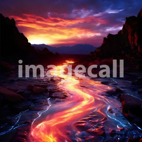 Abstract and surreal colorful and vivid (1347)