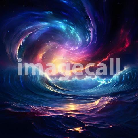 Abstract and surreal colorful and vivid (1353)