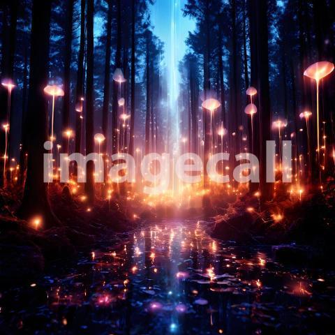 Abstract and surreal colorful and vivid (1354)