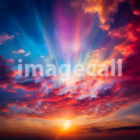 Abstract and surreal colorful and vivid (1361)