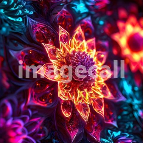 Abstract and surreal colorful and vivid (1360)