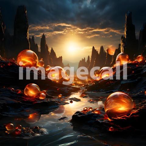 Abstract and surreal colorful and vivid (1369)