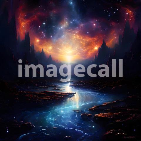 Abstract and surreal colorful and vivid (1375)