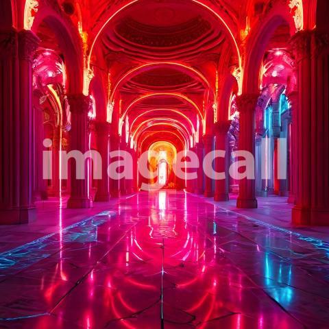 Abstract and surreal colorful and vivid (1378)