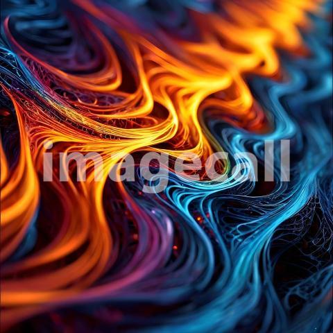 Abstract and surreal colorful and vivid (1383)