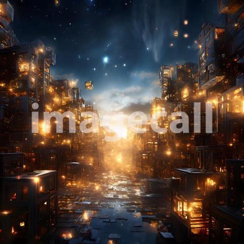 Abstract and surreal colorful and vivid (1382)