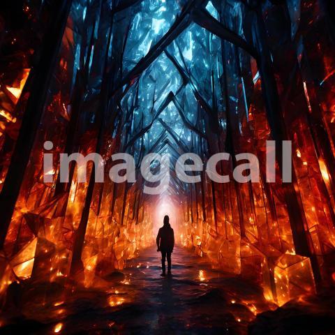 Abstract and surreal colorful and vivid (1389)