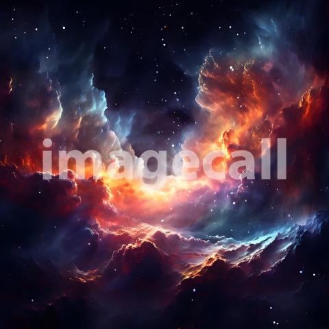 Abstract and surreal colorful and vivid (1395)