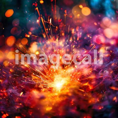 Abstract and surreal colorful and vivid (1394)