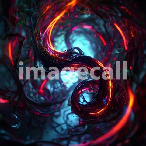 Abstract and surreal colorful and vivid (1397)