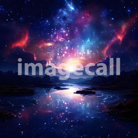 Abstract and surreal colorful and vivid (1413)