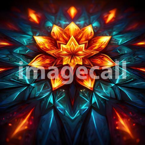 Abstract and surreal colorful and vivid (1417)