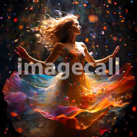 Abstract and surreal colorful and vivid (1421)