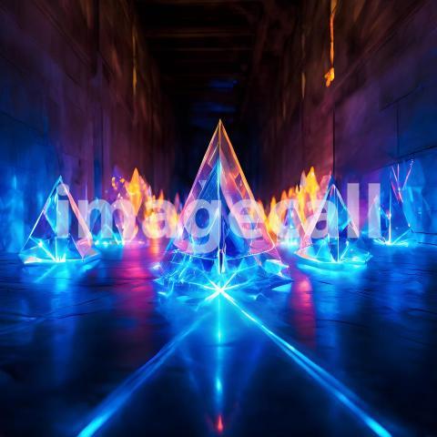 Abstract and surreal colorful and vivid (1426)