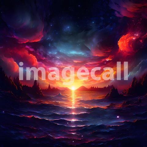 Abstract and surreal colorful and vivid (1429)