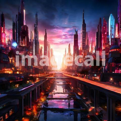 Abstract and surreal colorful and vivid (1433)