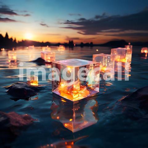 Abstract and surreal colorful and vivid (1442)